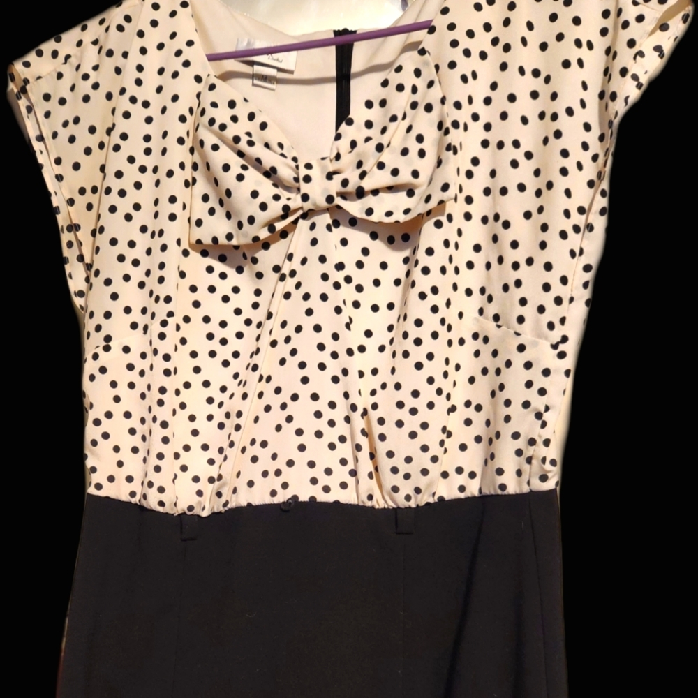 ALYX| polka Dot bow dress